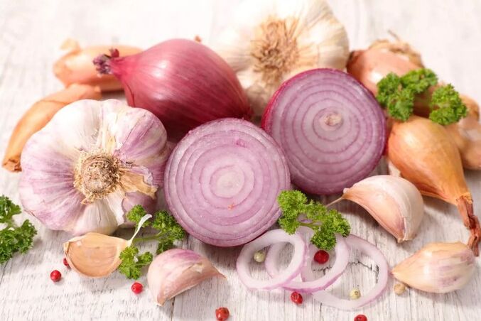Cipolle e aglio